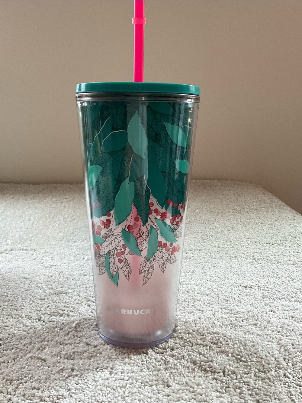 New Starbucks Thailand Coffee Tree Cold Cup 20oz